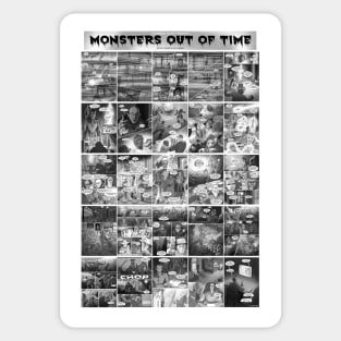 Monsters Out of Time Sticker